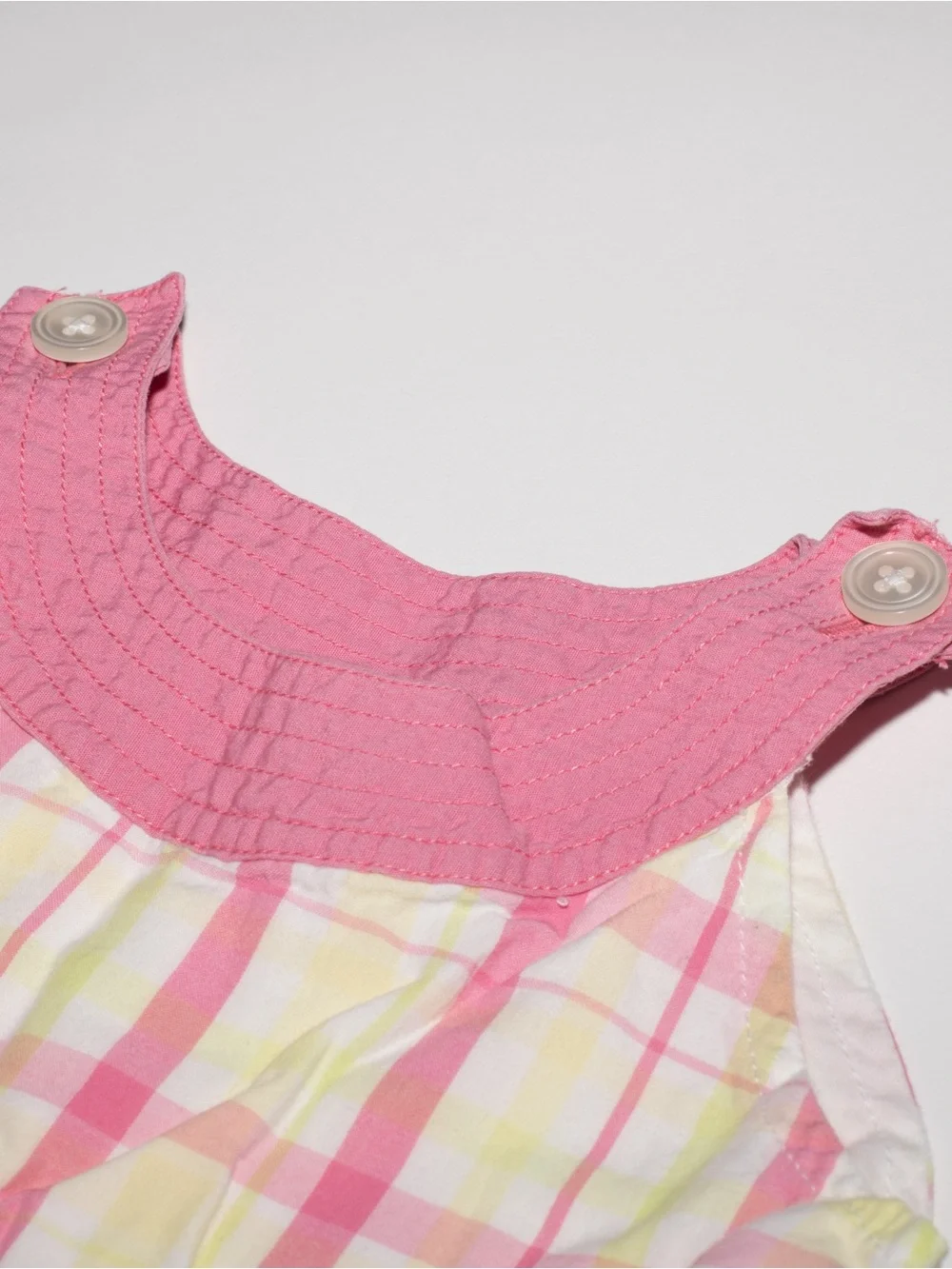 Gap plaid summer dress with matching bloomers